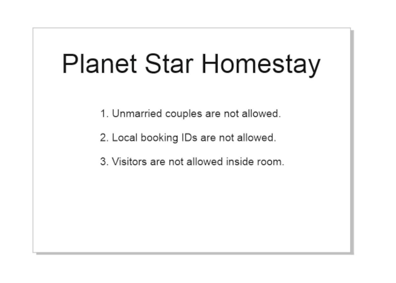 Planet Star Homestay Bikaner Exterior foto